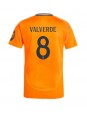 Real Madrid Federico Valverde #8 Replika Borta Kläder 2024-25 Kortärmad